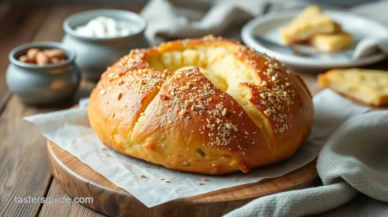 Baked Cardamom Bread - Traditional Pulla