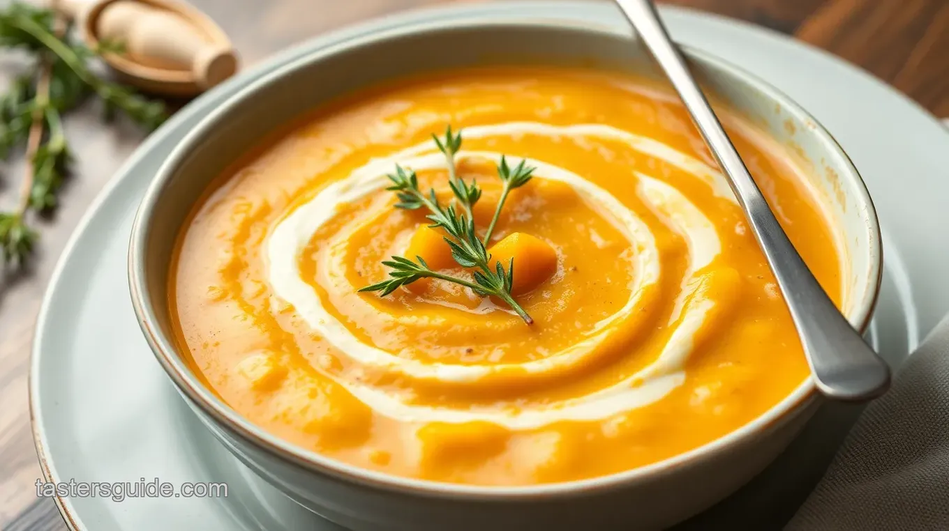 Deliciously Creamy Butternut Squash Soup