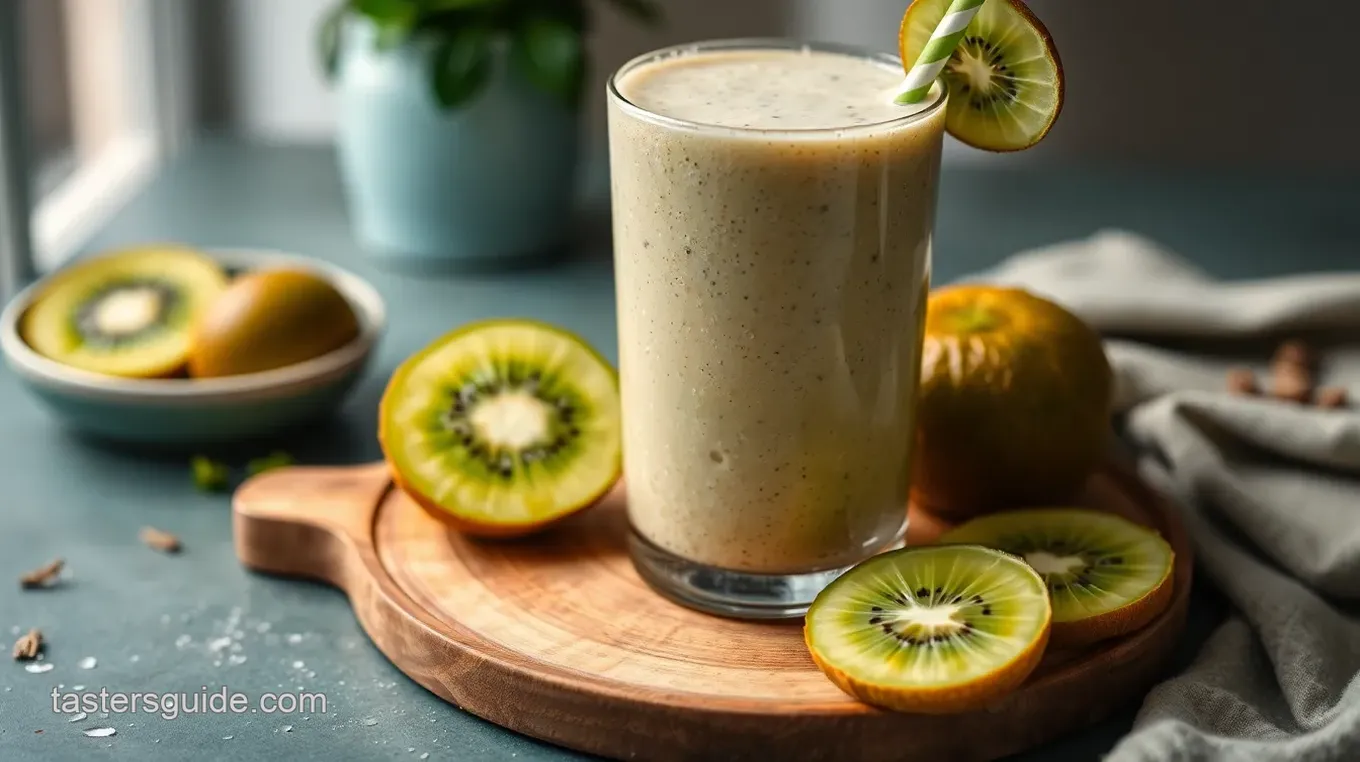 Zesty Kiwi Bliss Smoothie