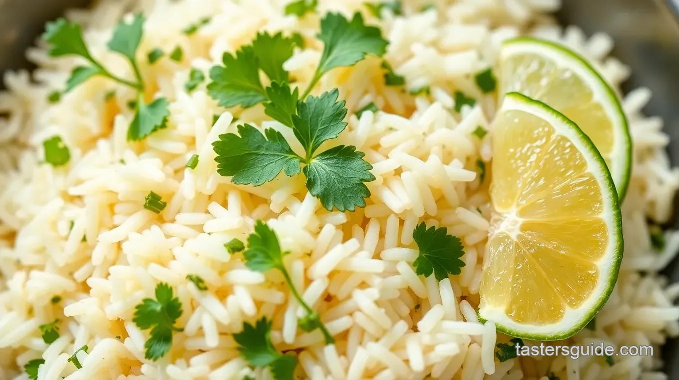 Cilantro Lime Rice Recipe