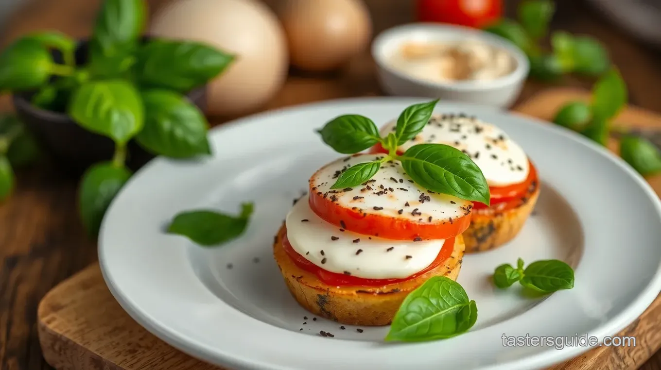 Grilled Fresh Mozzarella Caprese Delight