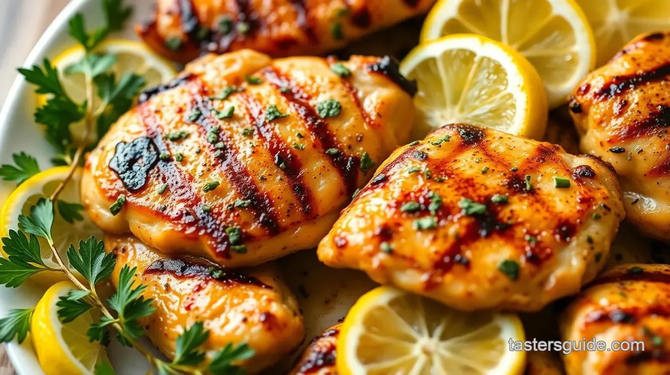 Lemon Herb Grilled Chicken