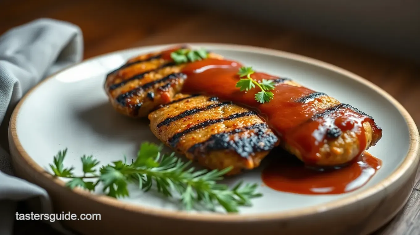 Grilled BBQ Chicken with Chipotle Flavor