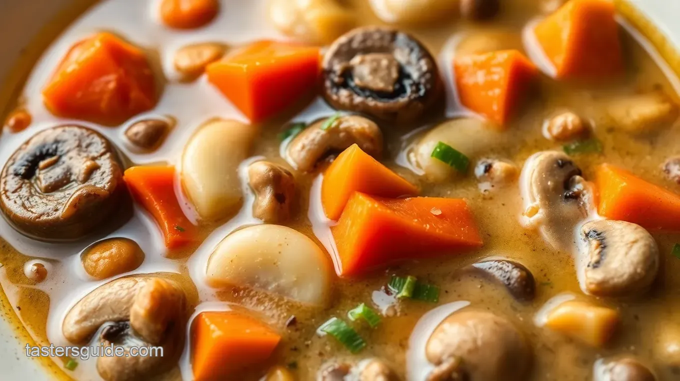 Moosewood Hungarian Mushroom Soup