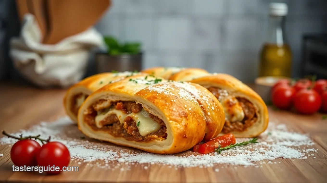 Philly Steak and Cheese Stromboli