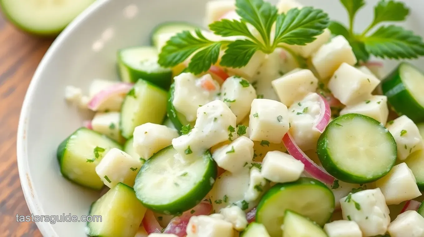 Creamy Cucumber Salad