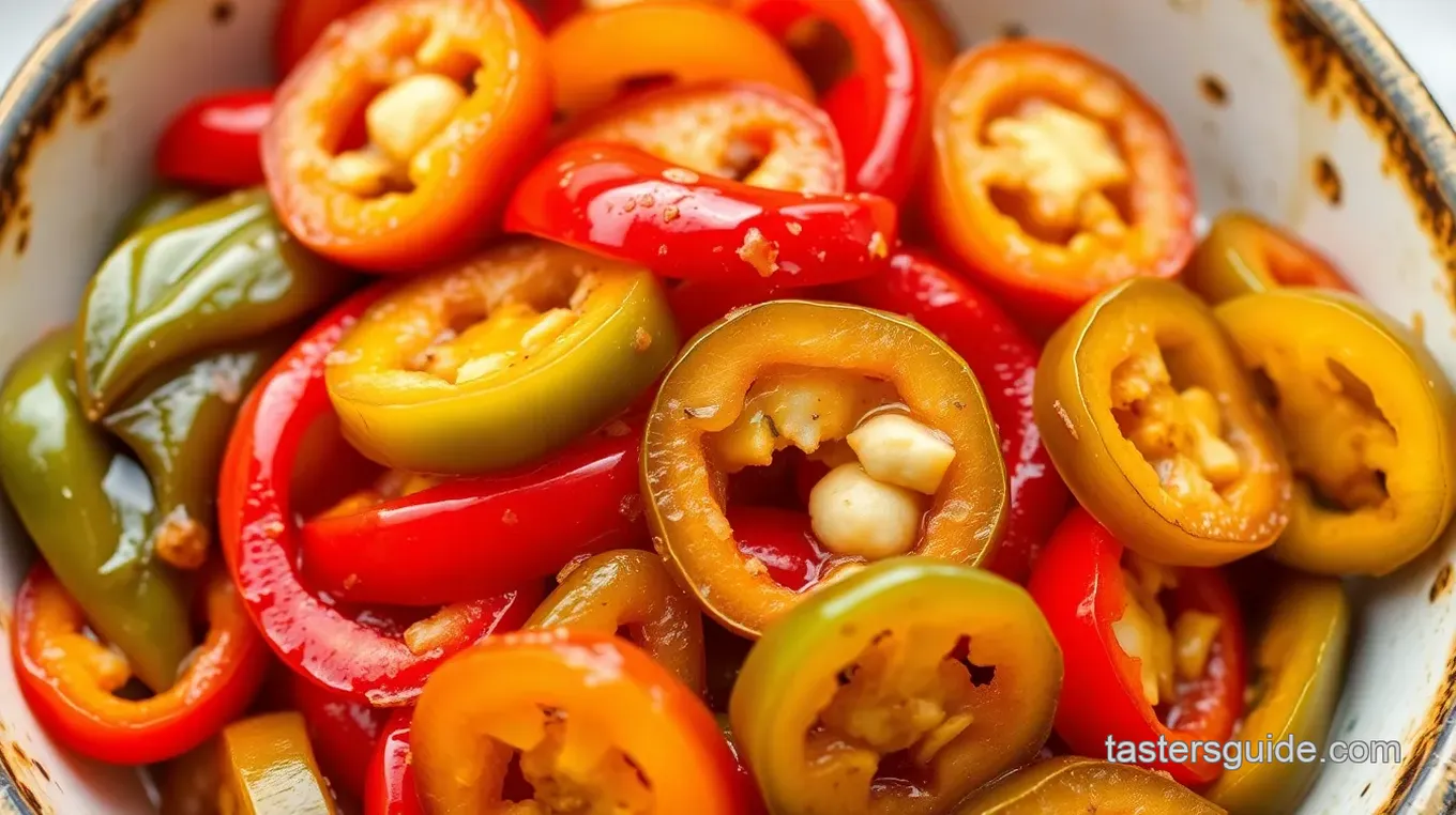 Pickled Vinegar Peppers