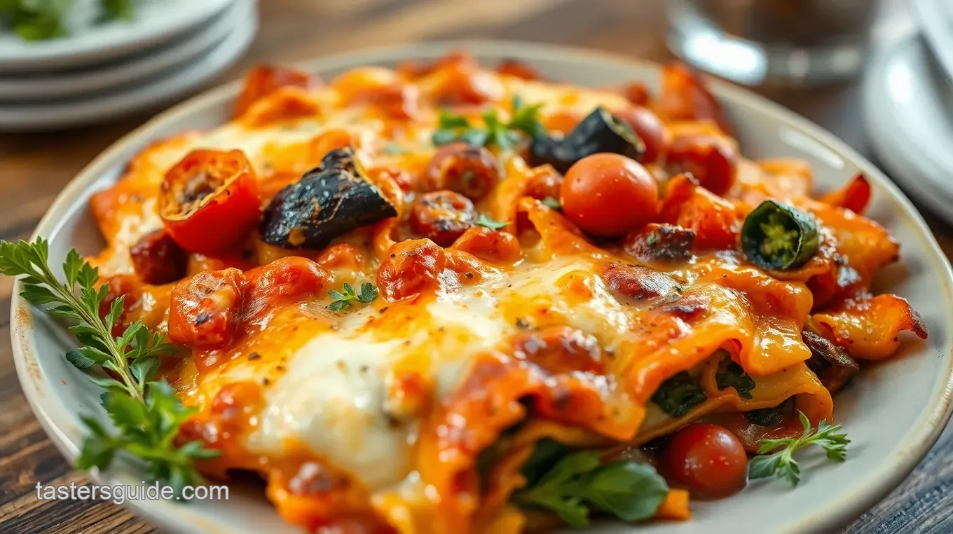 Roasted Vegetable Lasagna