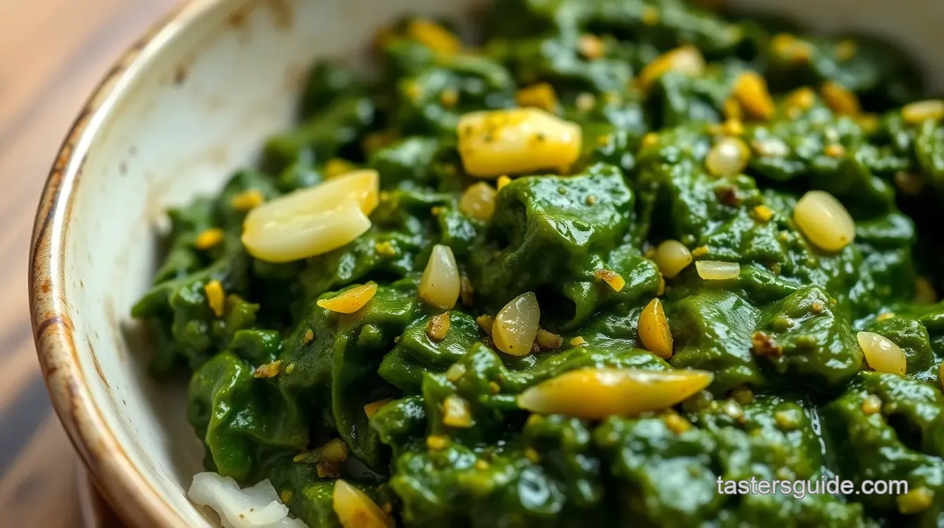 Ghee Saag: Creamy Spinach Delight