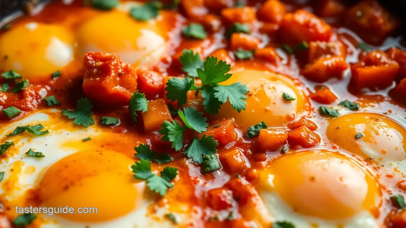 Shakshuka with Feta and Fresh Herbs