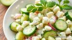 Quick Creamy Cucumber Salad Delight