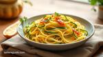 Sautéed Zucchini Noodles with Garlic Flavor