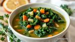 Savoring Healing Kale Soup in 45 Minutes