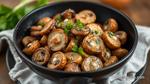 Stir-Fry Vegan Mushrooms in Creamy Delight