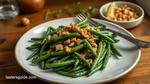 Stovetop Green Beans with Toasted Walnut Vinaigrette