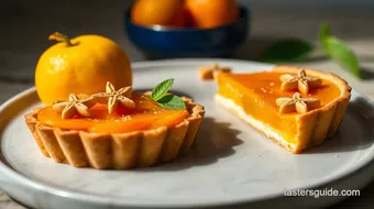 Bake Apricot Tart with Star Anise Delight