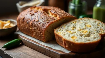 Bake Jalapeno Cheddar Sourdough Bread