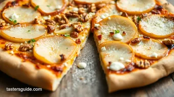 Bake Pear and Gorgonzola Pizza Adventure