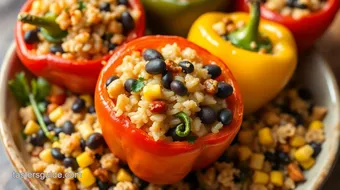 Bake Stuffed Peppers with Flavorful Filling