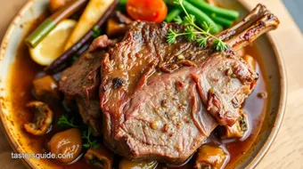 Braise Lamb Shoulder for a Delicious Feast recipe card