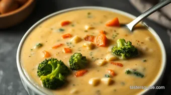 Ultimate Creamy Cheesy Broccoli Soup for Cozy Nights recipe card