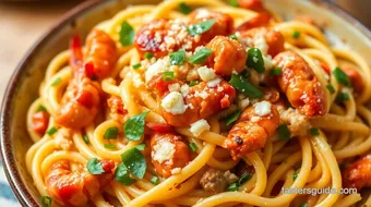 Crawfish Fettuccine Recipe: Easy Cajun Delight for Dinner! recipe card