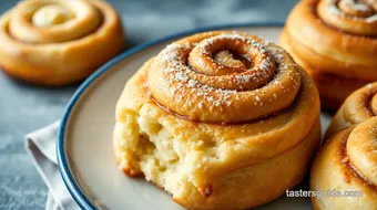 Rhodes Frozen Bread Dough: Easy Fluffy Cinnamon Rolls Recipe! recipe card