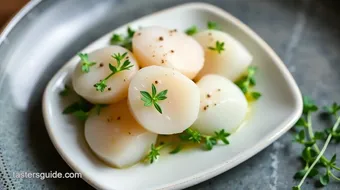 Fresh Scallops in 15-Minute Crudo Style