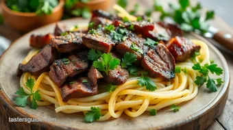 Grilled Beef Salad with Fresh Herbs