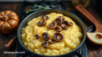 Stove-top Polenta with Savory Mushrooms