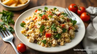 Tossed Quinoa Chicken Salad Recipe