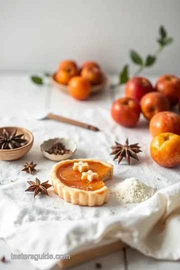 Bake Apricot Tart with Star Anise Delight ingredients