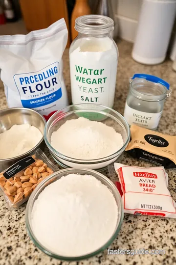 Homemade French Baguette Recipe ingredients