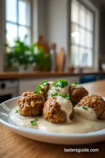 Lentil Meatballs with Indian Coconut Curry Sauce steps