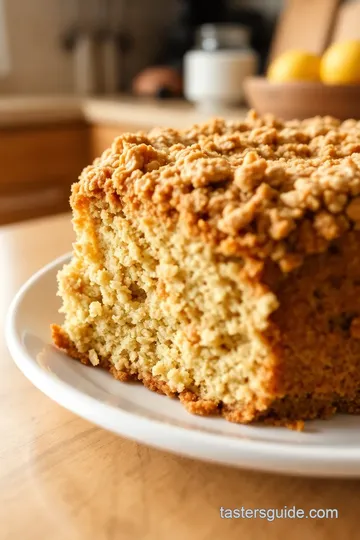 Oatmeal Streusel Coffee Cake steps