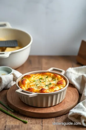 Savory Bread Pudding with Leeks & Cheese steps