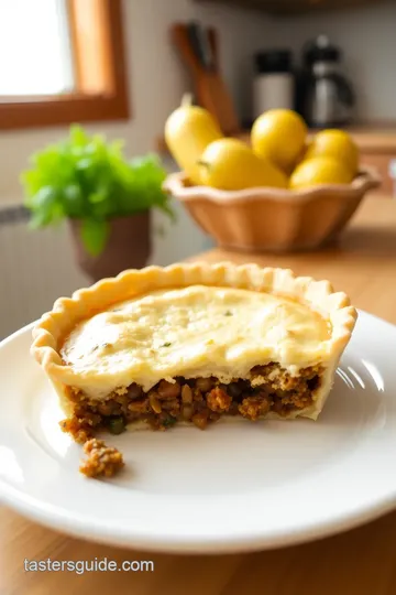 Savory Lentil Pie with Flaky Crust steps