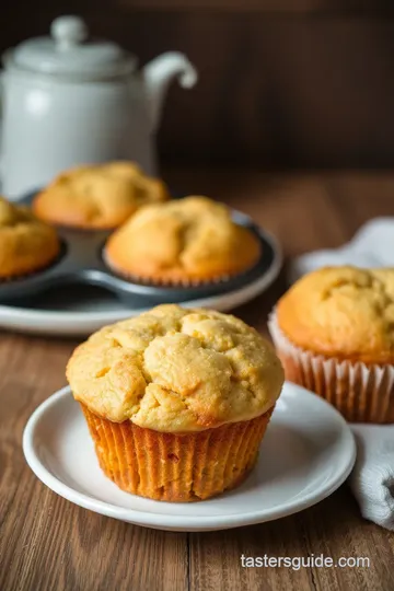 Sourdough Discard Breakfast Muffins presentation