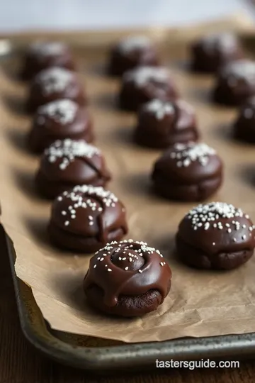 Baked Chocolate Bouchons: Chewy Delights steps