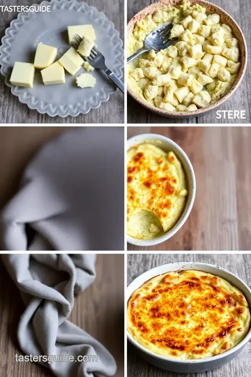 Creamy Baked Parsnip Gratin with Gruyère Cheese steps