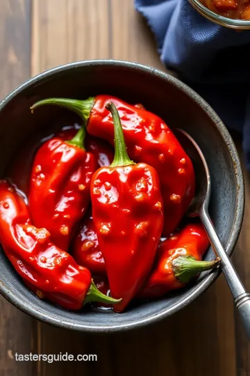 Ghost Pepper Sauce Recipe presentation