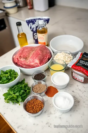 Jewish Lamb Shoulder Recipe ingredients