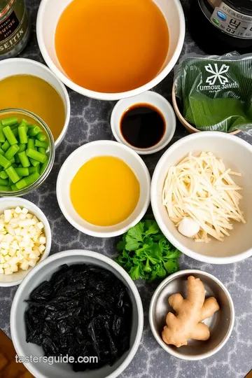 Algae Ramen: A Deliciously Healthy Bowl ingredients