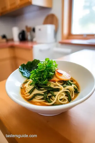 Algae Ramen: A Deliciously Healthy Bowl steps