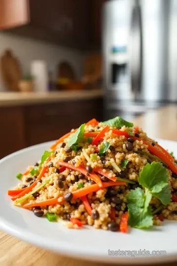 Thai Quinoa Lentil Salad steps