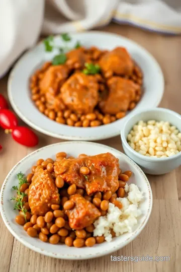 Cooked Berbere Chicken with Hearty Lentils ingredients