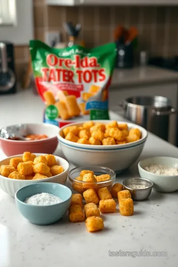 Crispy Air Fryer Ore-Ida Tater Tots ingredients