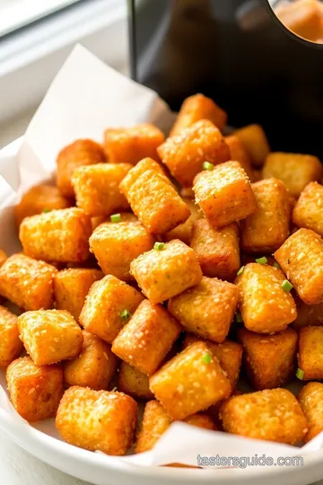 Crispy Air Fryer Ore-Ida Tater Tots presentation