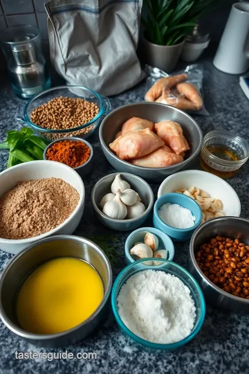 Delicious Chicken Shawarma Recipe ingredients