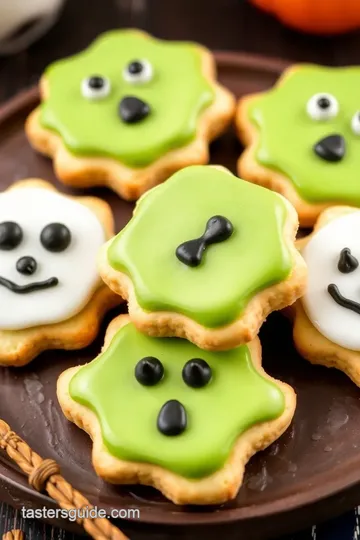 Easy decorate halloween biscuits: 5 Spook-tacular Ideas for Fun Baking! presentation